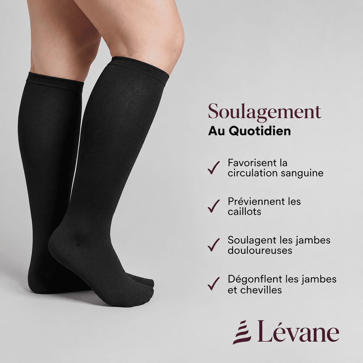 Chaussettes de compression – Lévane