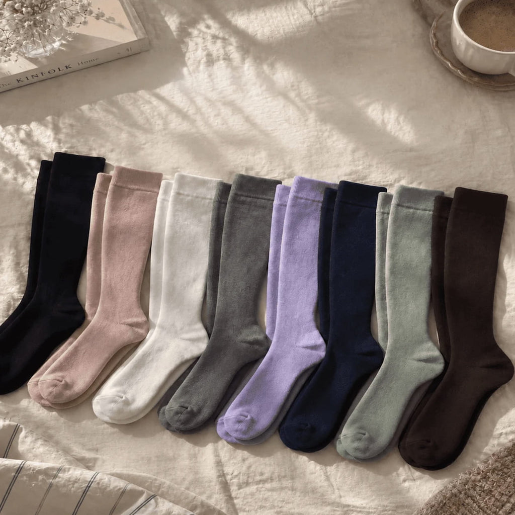 Chaussettes de compression taillées sur votre mollet – Lévane